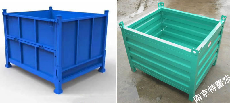 鐵皮箱 金屬鐵皮周轉(zhuǎn)箱 折疊鐵箱 料箱 金屬料箱 箱式托盤 折疊式箱式托盤 網(wǎng)格板箱 鋼制料箱 可折疊鋼板箱 鐵箱子 鐵籠子 貨箱 柱式托盤 歐式托盤